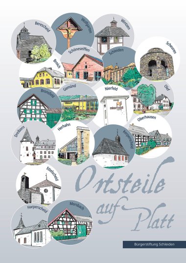 Cover der Broschüre "Ortsteile auf Platt"