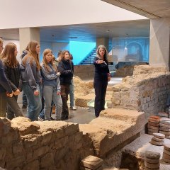 Führung durch die Thermen