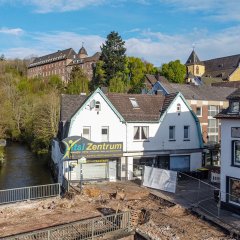 Abriss der Brücke Am Markt Schleiden