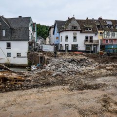 Abbruch der Brücke Am Markt - 03.06.2024