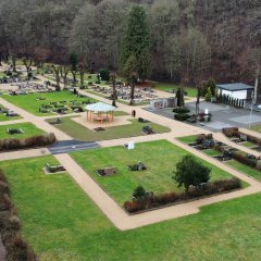 Das Luftbild zeigt den Blick von Gemünd in Richtung Nierfeld.