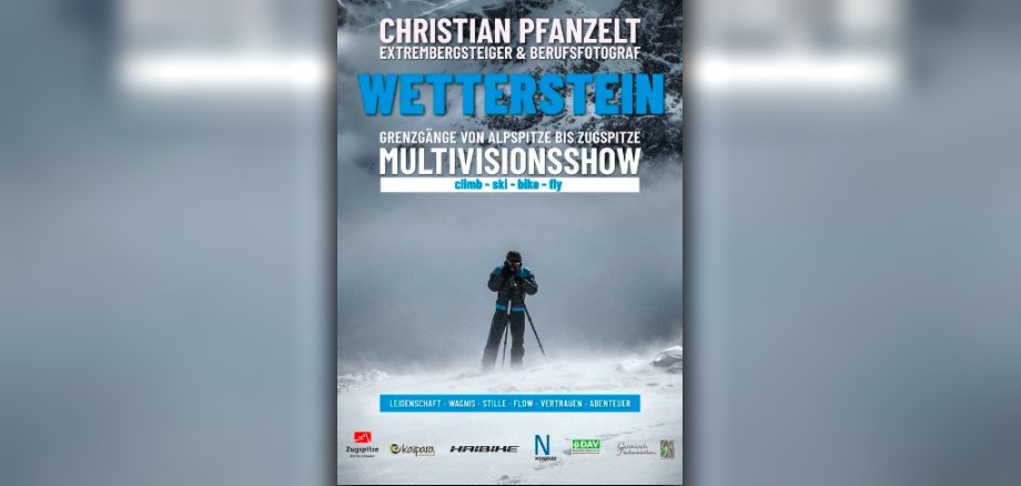 Plakat Multivisionsshow von christian Pfanzelt.